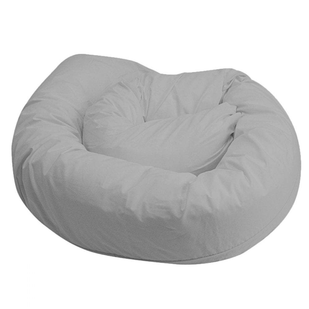 9ft Maternity Pillow Case – Grey, Washable Replacement Cover