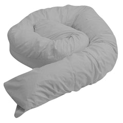 9ft Maternity Pillow Case – Grey, Washable Replacement Cover