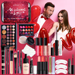 POPFEEL Valentine’s Day Makeup Gift Set – All-in-One Beauty Collection
