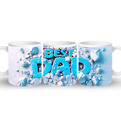 Personalised Best Dad Mug – Father's Day Gift