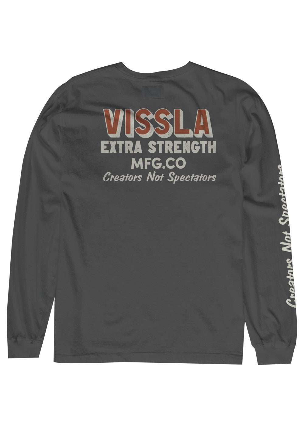 Vissla Men's Extra Strength Long Sleeve Pocket T-Shirt, Cotton