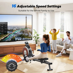 Silent Glide Rowing Machine