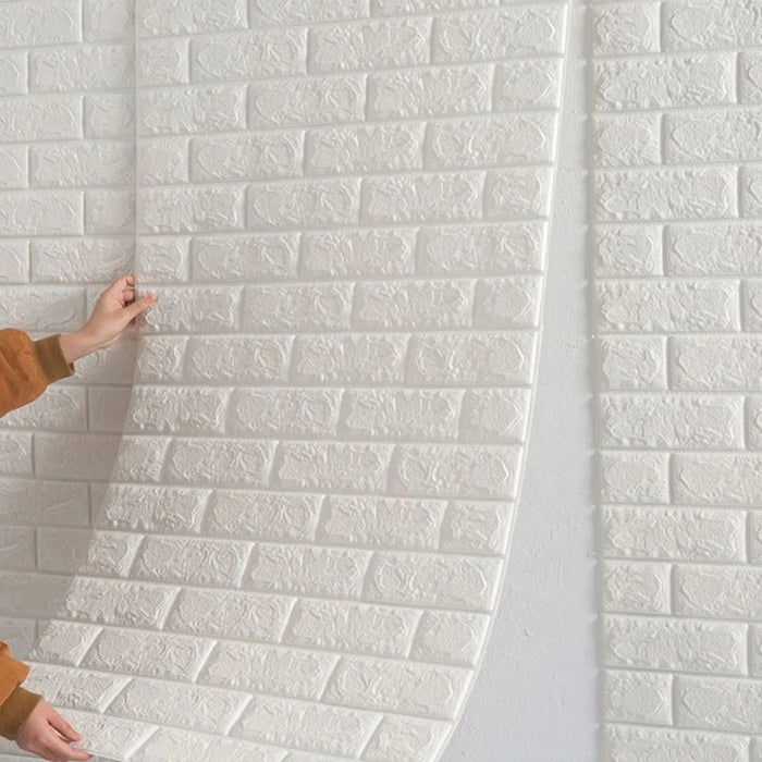3D Brick Effect Foam Wallpaper, Self-Adhesive Wall Panels, image 2