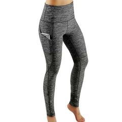 High-Waisted Seamless Gym Leggings – Tummy Control & Booty-Lifting Yoga Tights with Pockets