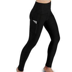 High-Waisted Seamless Gym Leggings – Tummy Control & Booty-Lifting Yoga Tights with Pockets