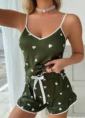 Summer Comfort Vest & Shorts Pajama Set