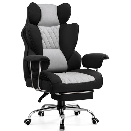 GTPlayer Pro Ergonomic Gaming Chair – High-Back Recliner with Footrest & Lumbar Support