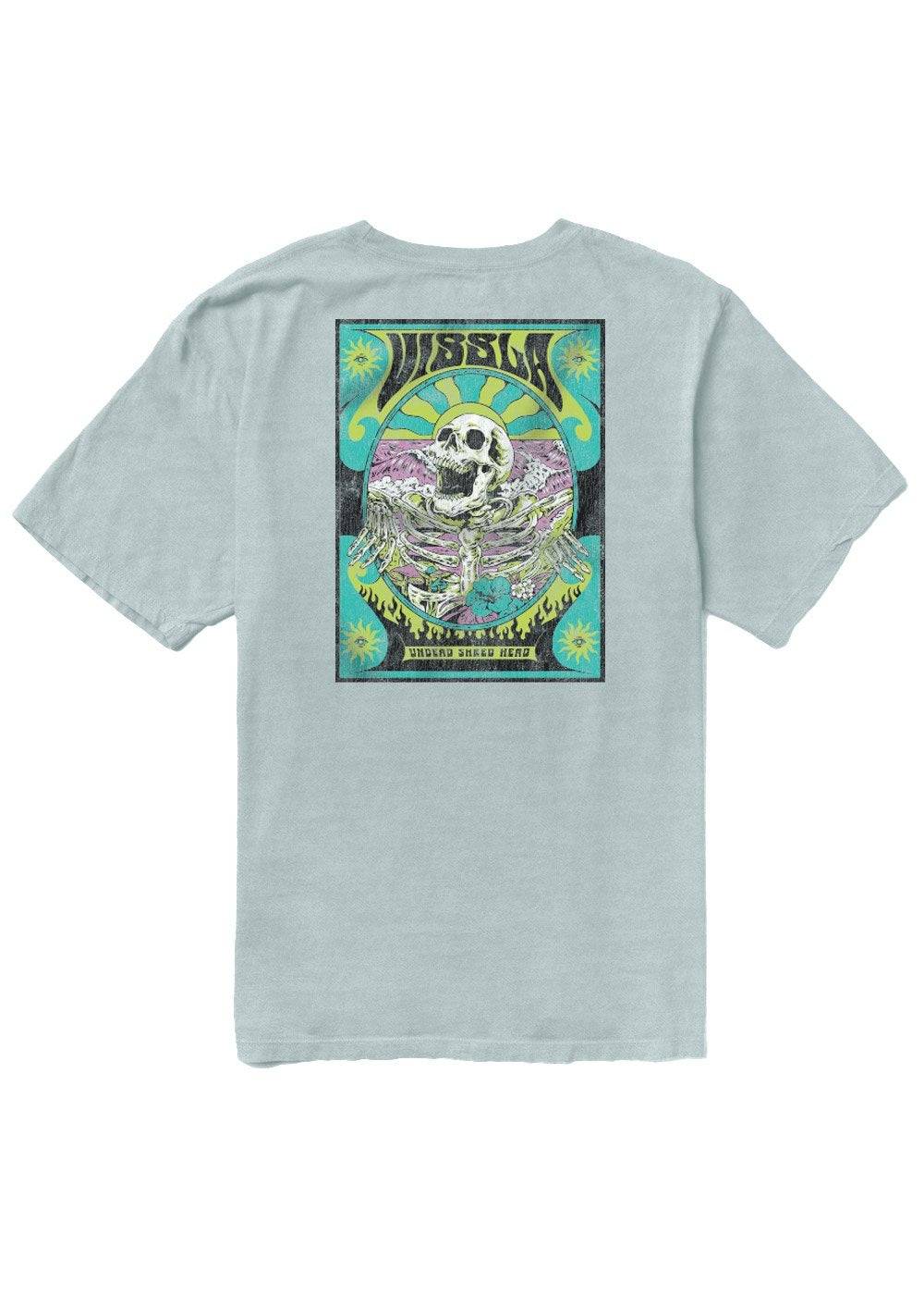 Vissla Boys' Undead Shred Head T-Shirt, Mineral Washed