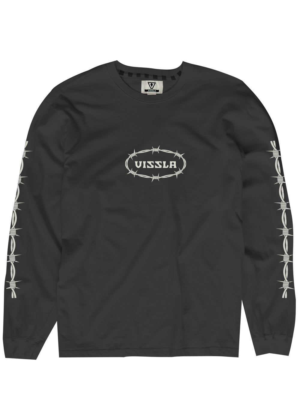 Vissla Boys' Trespassers Long Sleeve T-Shirt, 100% Cotton
