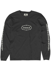 Vissla Boys' Trespassers Long Sleeve T-Shirt, 100% Cotton
