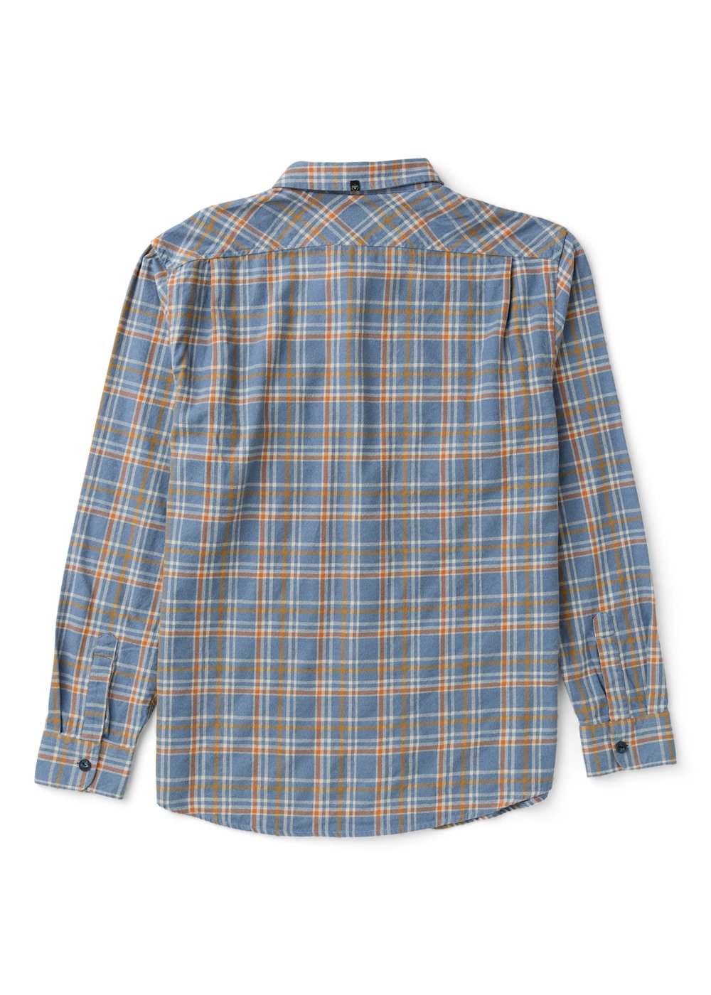 Vissla Men's Central Coast Flannel Shirt, Organic Cotton Plaid