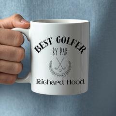 Personalised Best Golfer by Par Mug – Golfer Gift