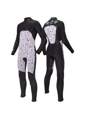 Vissla Boys' 7 Seas 4/3mm Chest Zip Wetsuit, Full Suit