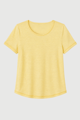 Women's Linen T-Shirt – 100% Linen, Six Colours, Made in Portugal