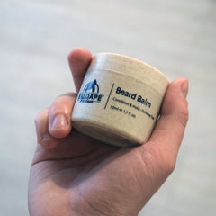 Natural Beard Balm – Unscented Leave-In Conditioner, Made in the UK