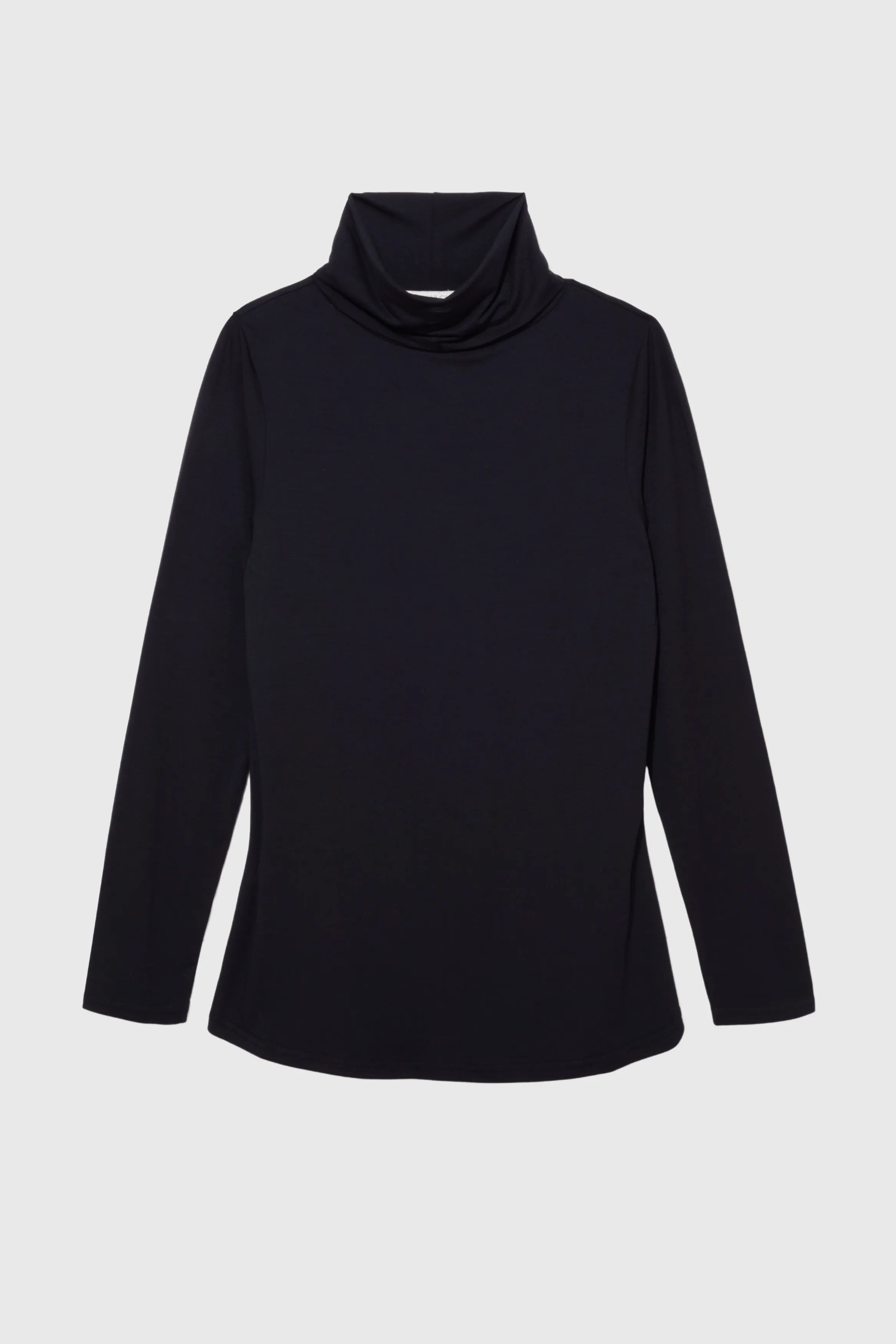 Women's Roll Neck Top – Micro Modal, Six Colours, UK 8-18