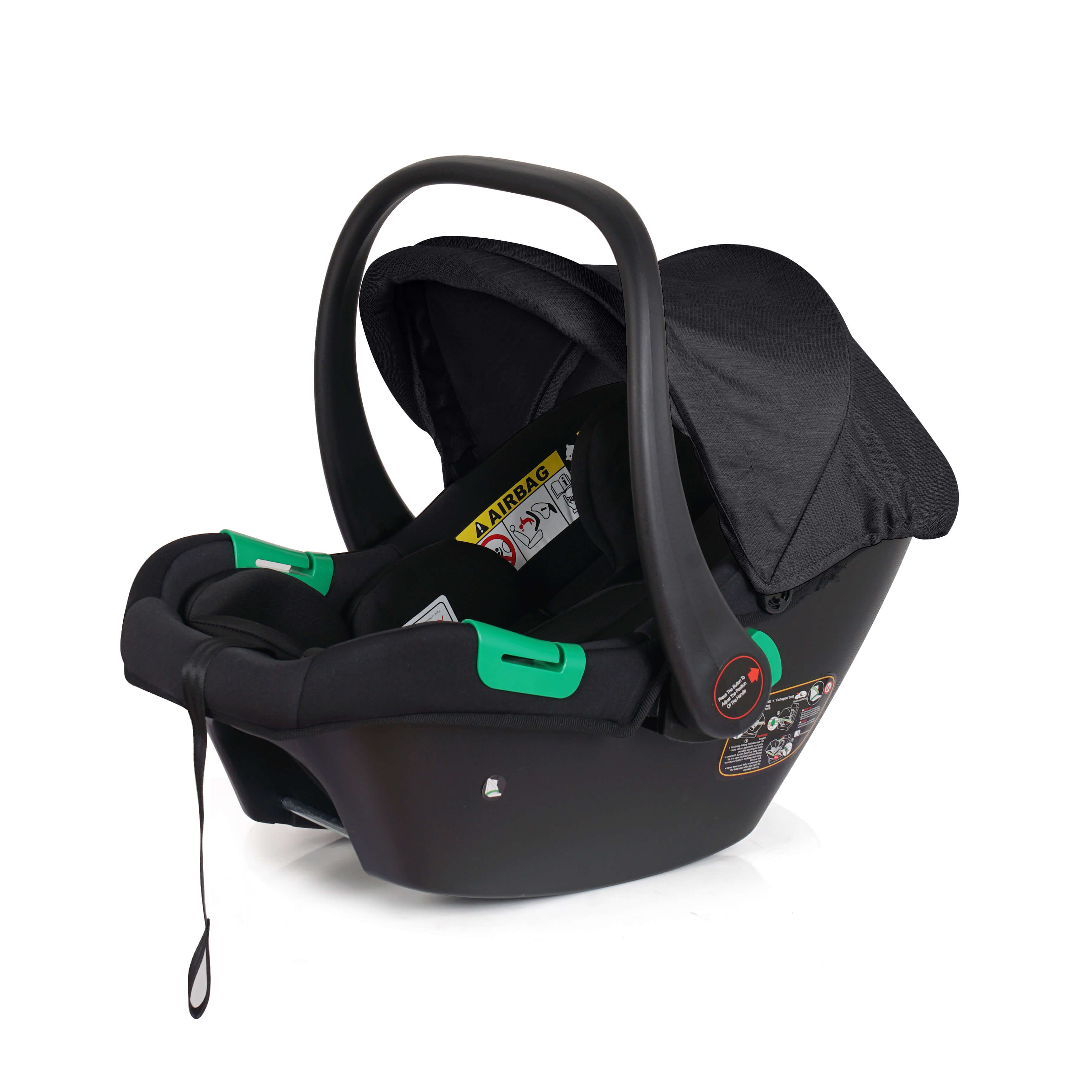 Cruise 3-in-1 Travel System with Car Seat – Eclipse Black, Birth to 4 Years