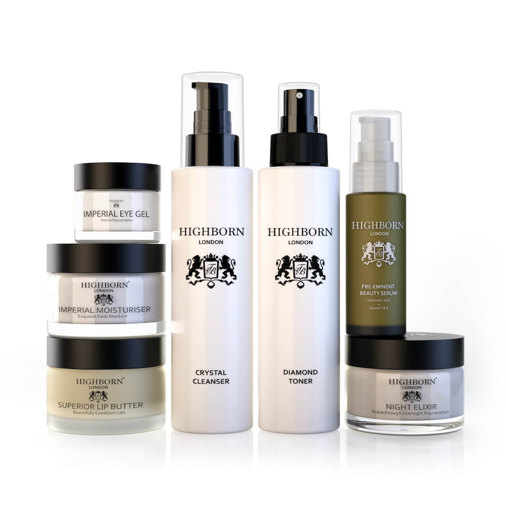 Seven Phase Collection – Complete Highborn Skincare Routine, 7 Products