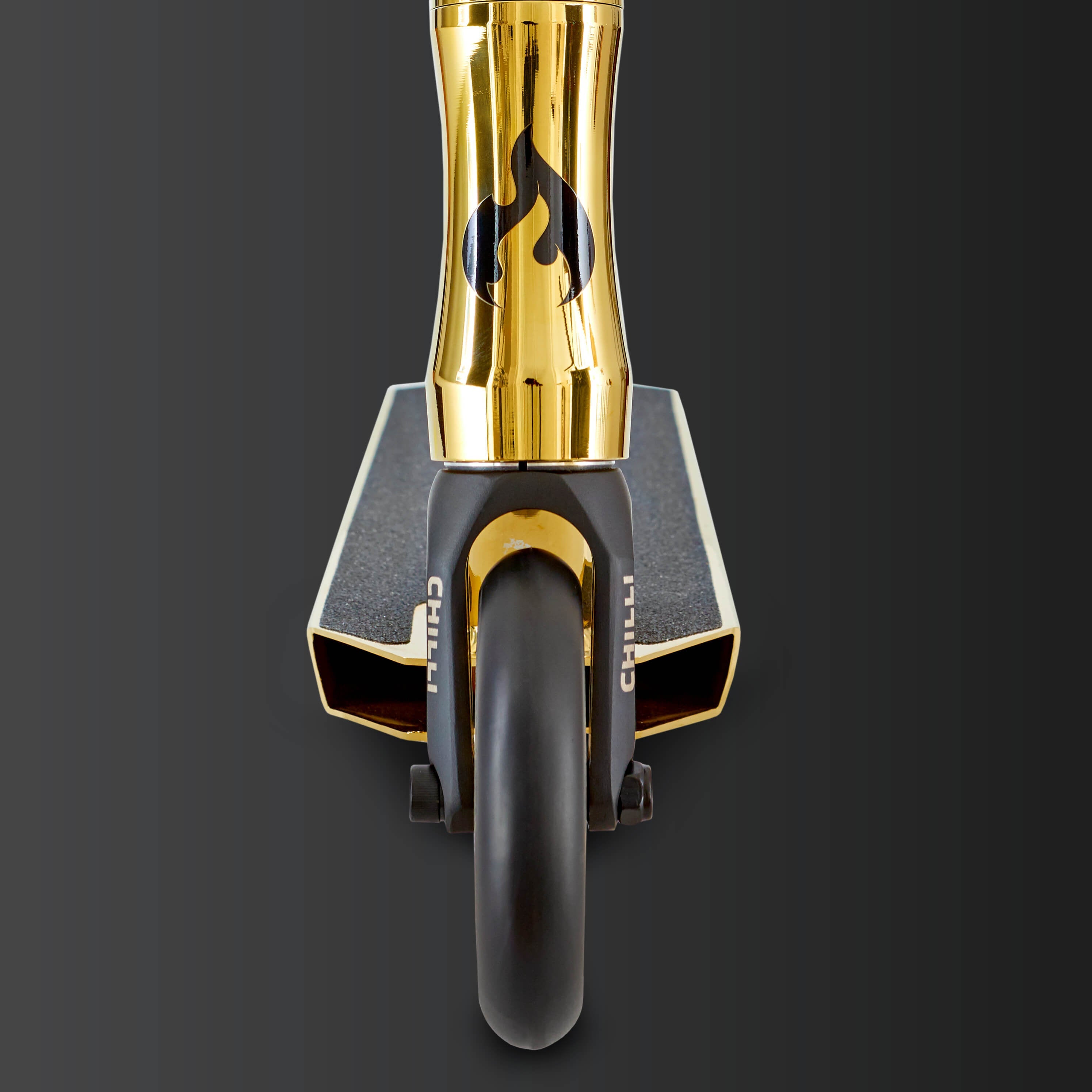 Chilli Reaper Stunt Scooter – Gold, Ages 8–12, Upgradable to 120mm
