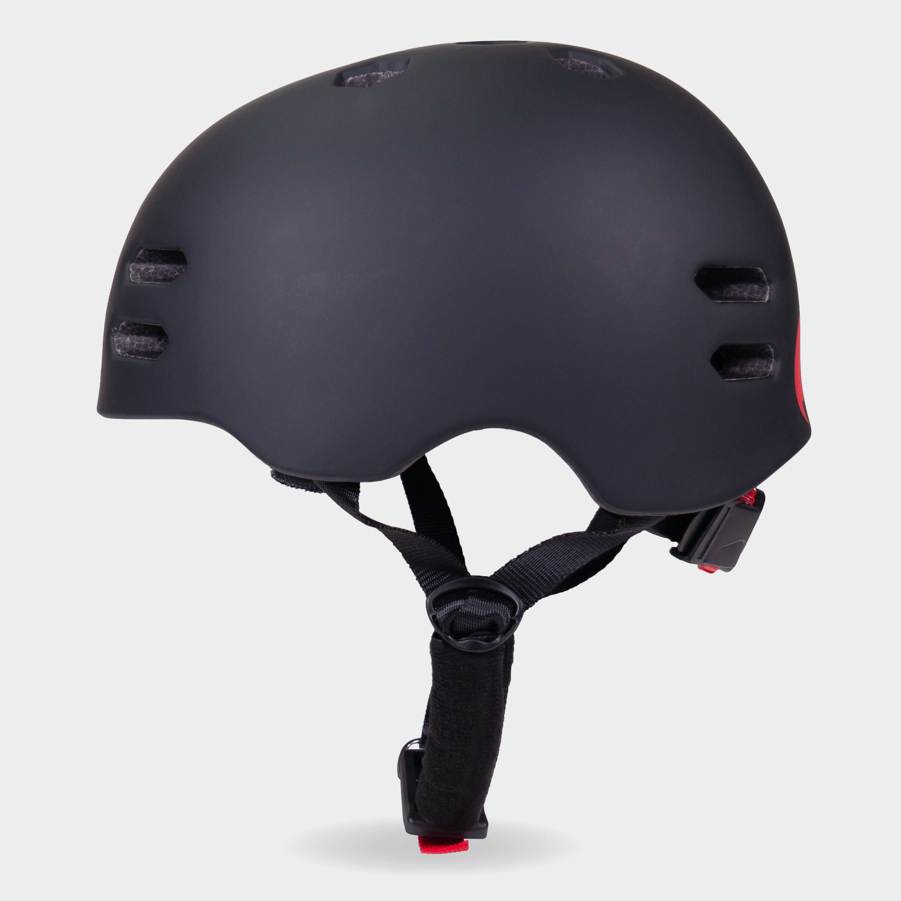 Chilli Stunt Scooter Helmet – Black, Sizes S–L, Magnetic Buckle