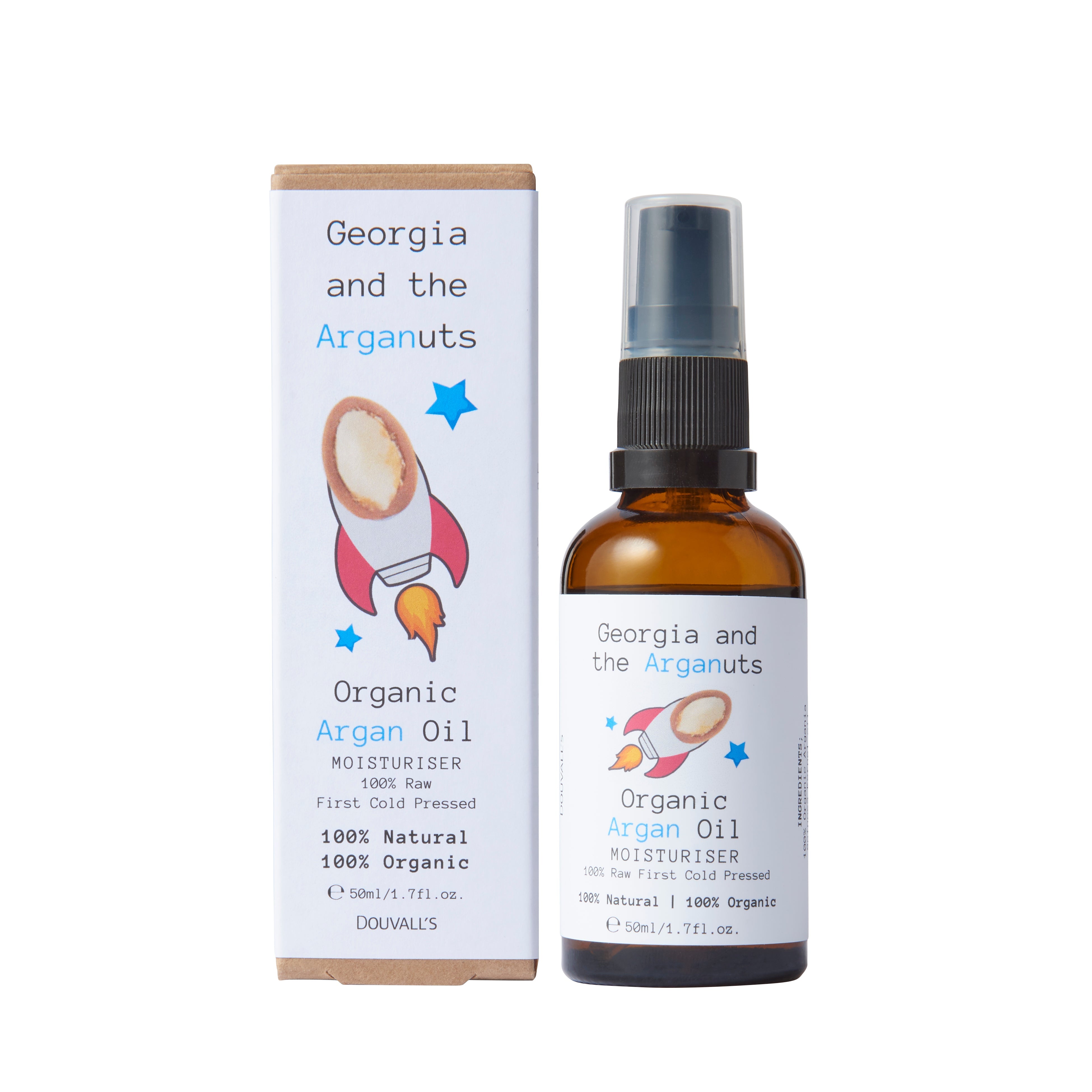 Children's Organic Argan Oil 50ml – Fragrance Free Oil for Babies & Children