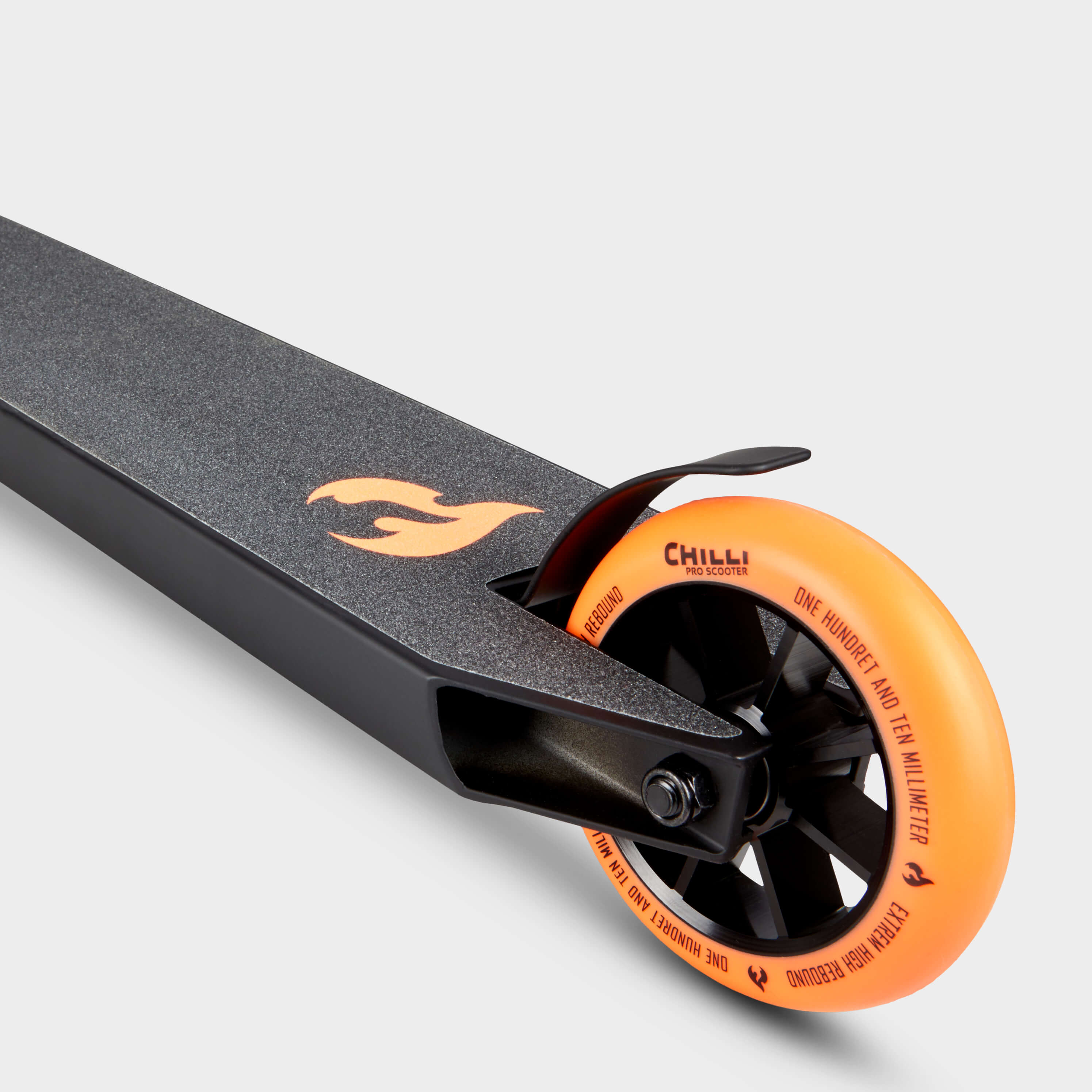 Chilli Base Stunt Scooter – Orange, Ages 5–9, Longer Deck