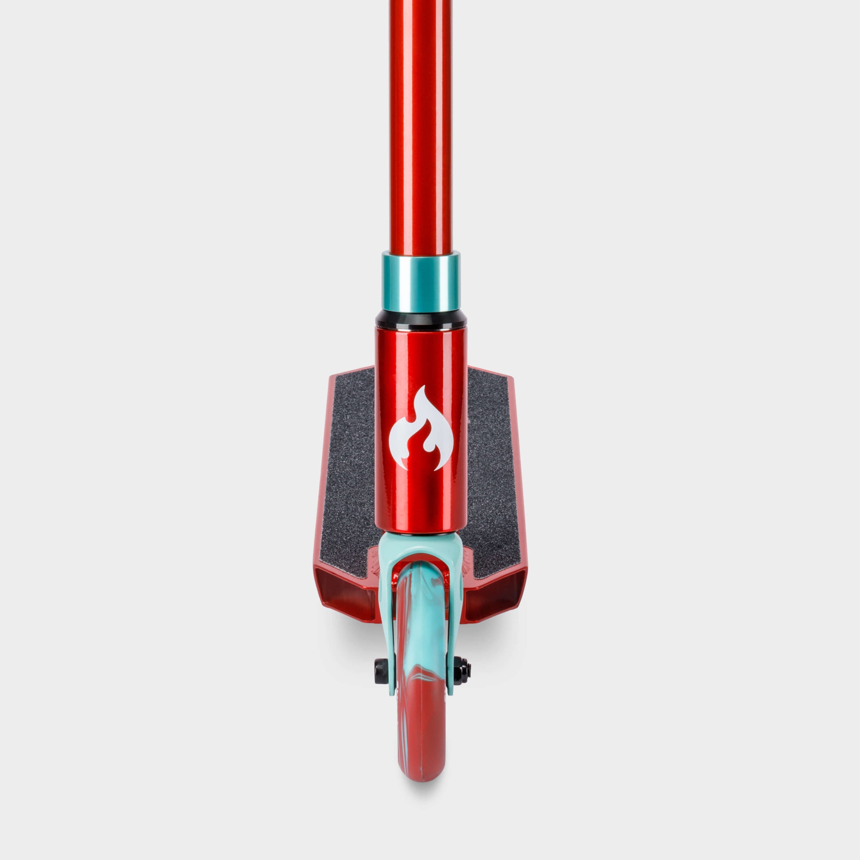 Chilli Base Jumpstart Stunt Scooter – Red/Teal, Ages 5–9