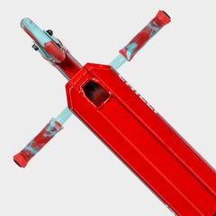 Chilli Base Jumpstart Stunt Scooter – Red/Teal, Ages 5–9