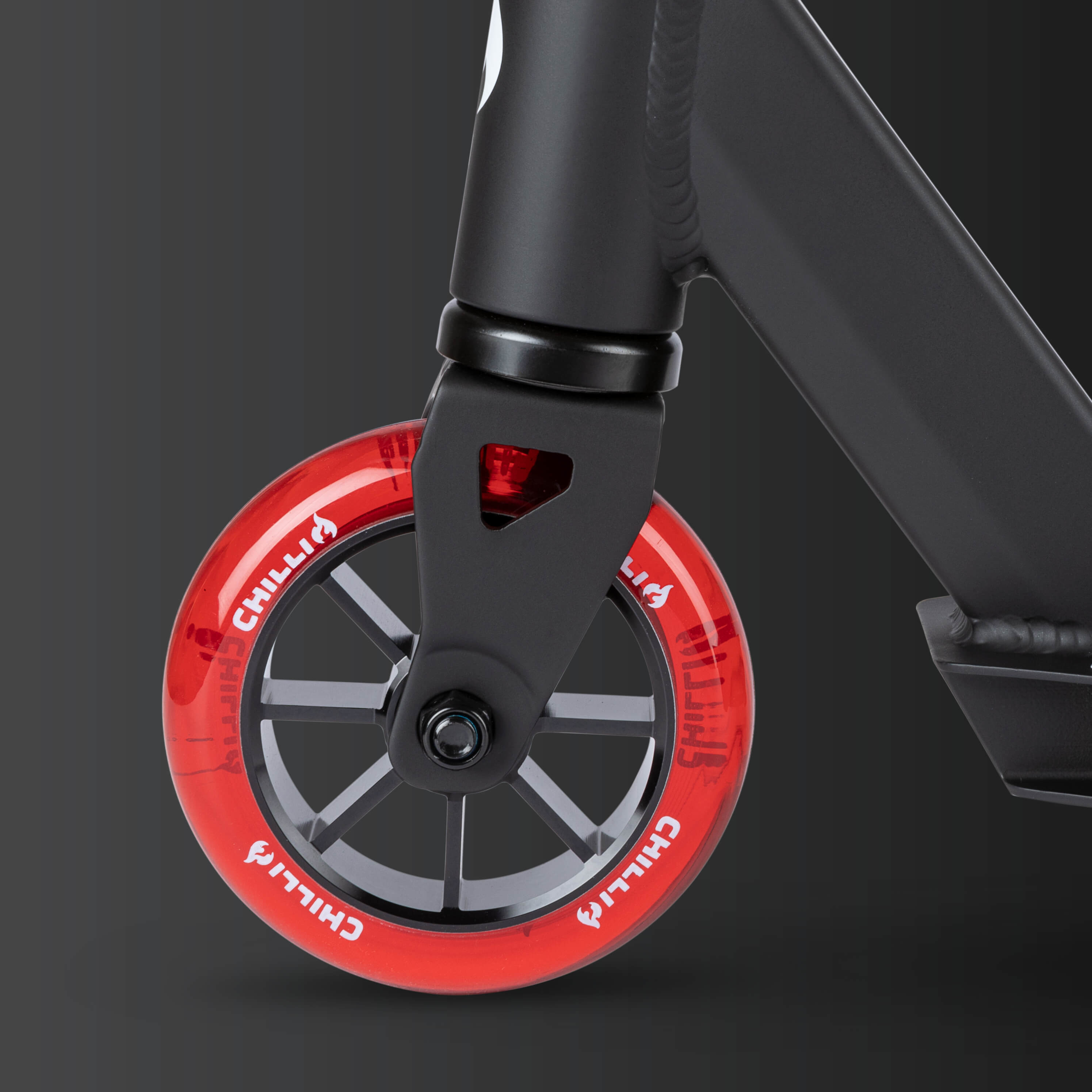 Chilli Base S Stunt Scooter – Red, Ages 5–9, 110mm Wheels