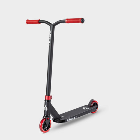 Chilli Base S Stunt Scooter – Red, Ages 5–9, 110mm Wheels