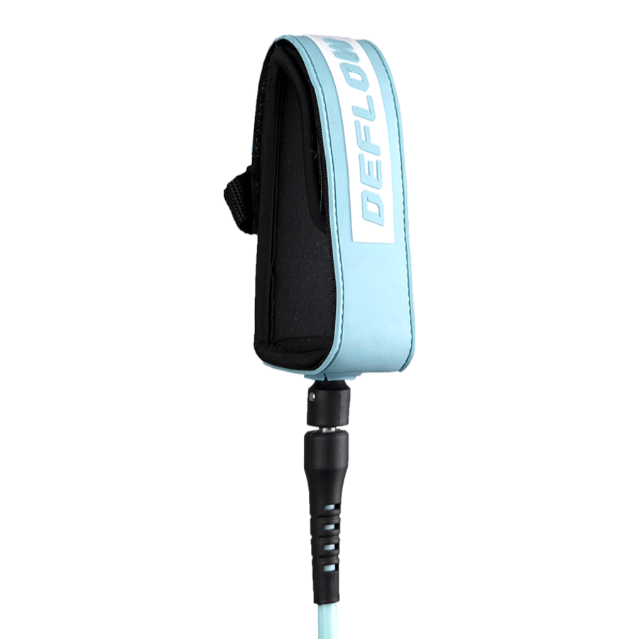 Deflow Core Surf Leash, 5 ft to 9 ft Lengths