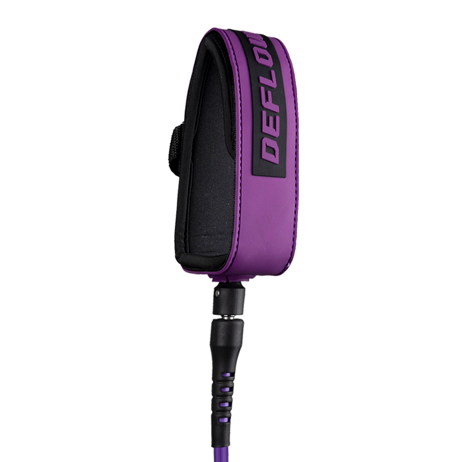 Deflow Core Surf Leash, 5 ft to 9 ft Lengths