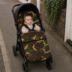 Fleece Pushchair Footmuff – Universal Cosy Toes, Four Prints
