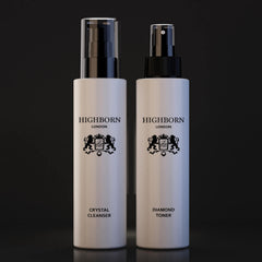 Cleanse and Tone Set – Crystal Cleanser & Diamond Toner, 100ml Each