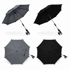 Premium Baby Parasol – Universal Clamp, Fits All Prams & Pushchairs