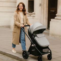 Cruise 3-in-1 Travel System with ISOFIX Base – Pebble Sage, Birth to 4 Years