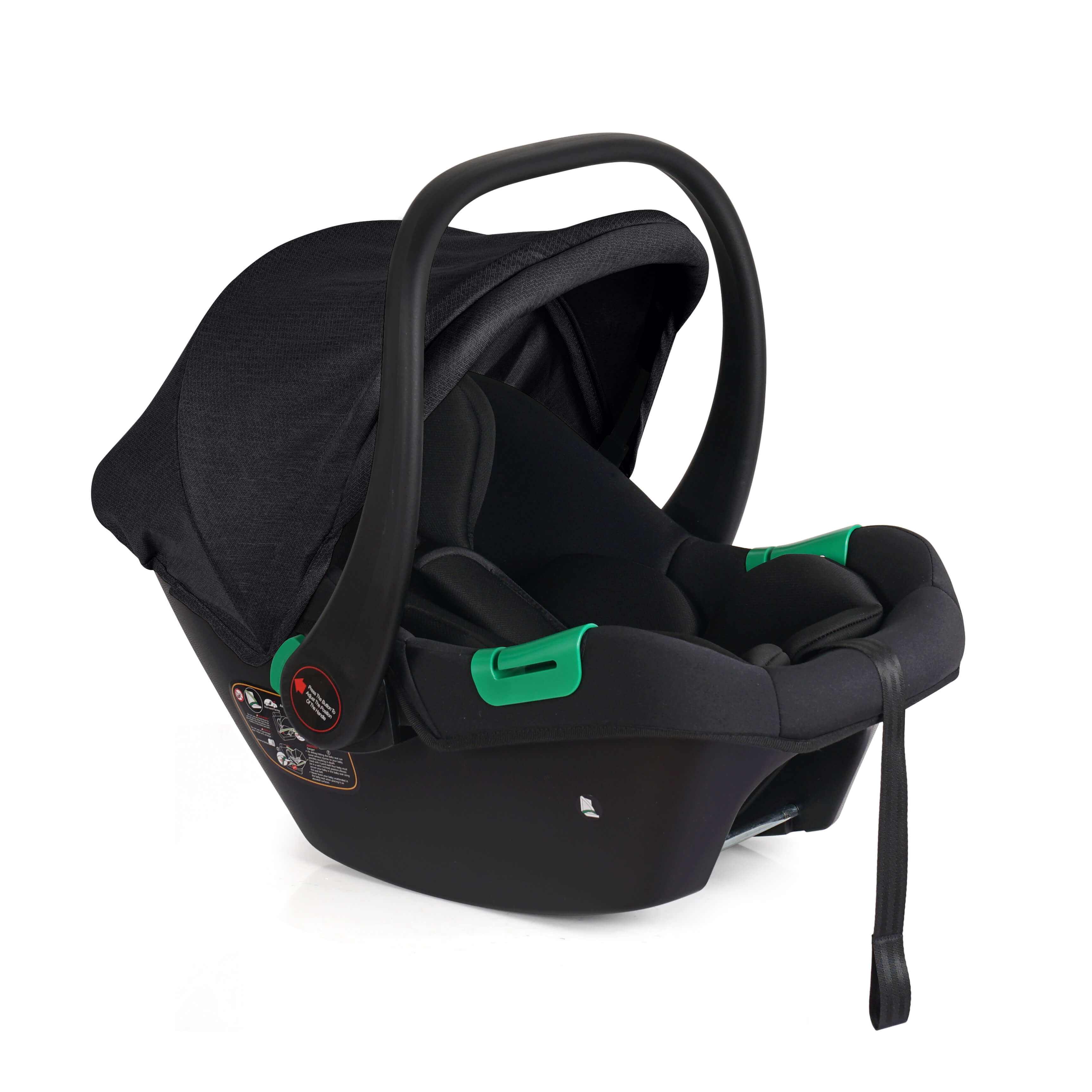 Cruise 3-in-1 Travel System with Car Seat – Eclipse Black, Birth to 4 Years