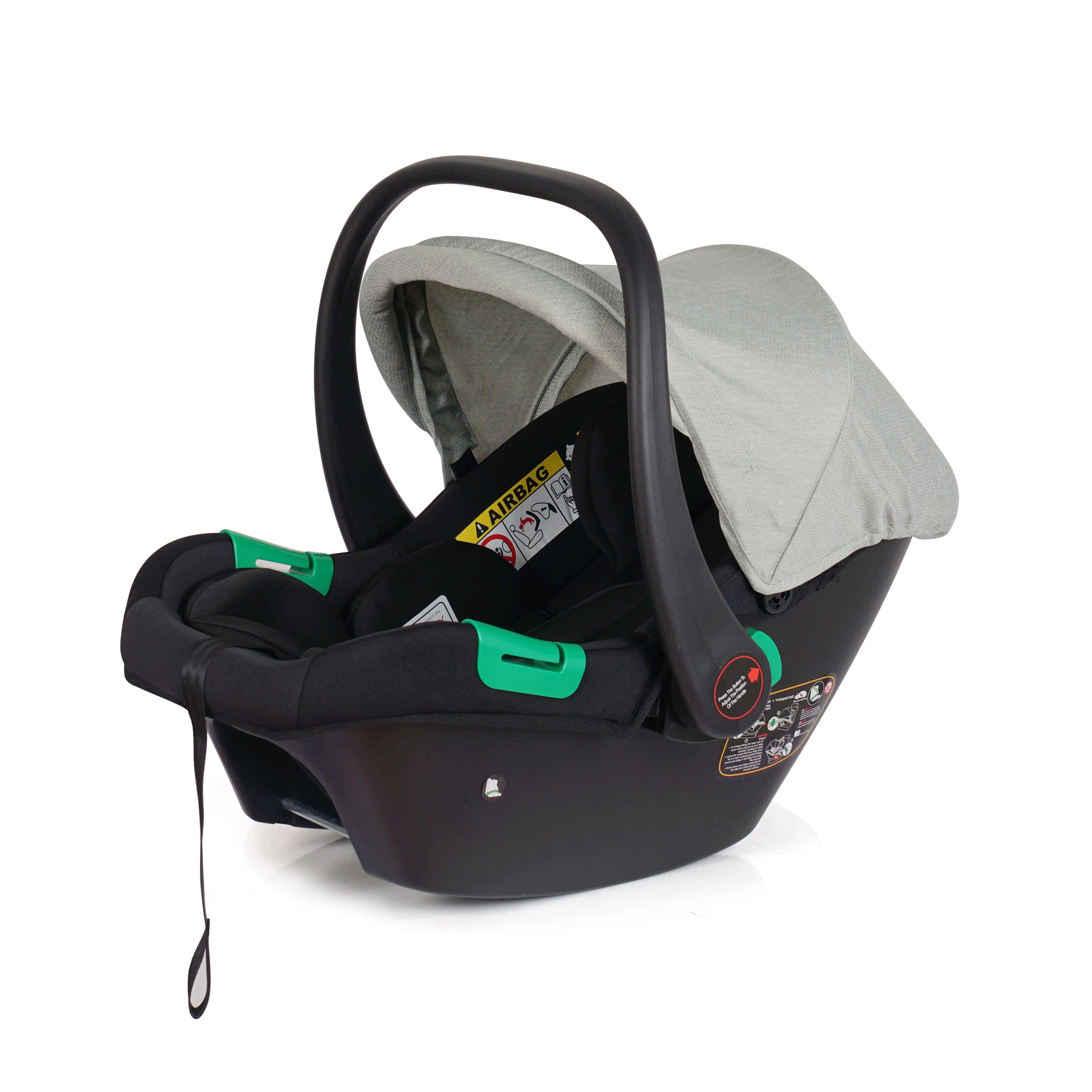 Cruise 3-in-1 Travel System with ISOFIX Base – Pebble Sage, Birth to 4 Years