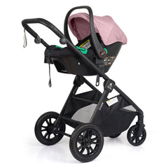 Cruise 3-in-1 Travel System with Car Seat – Blush Rose, Birth to 4 Years
