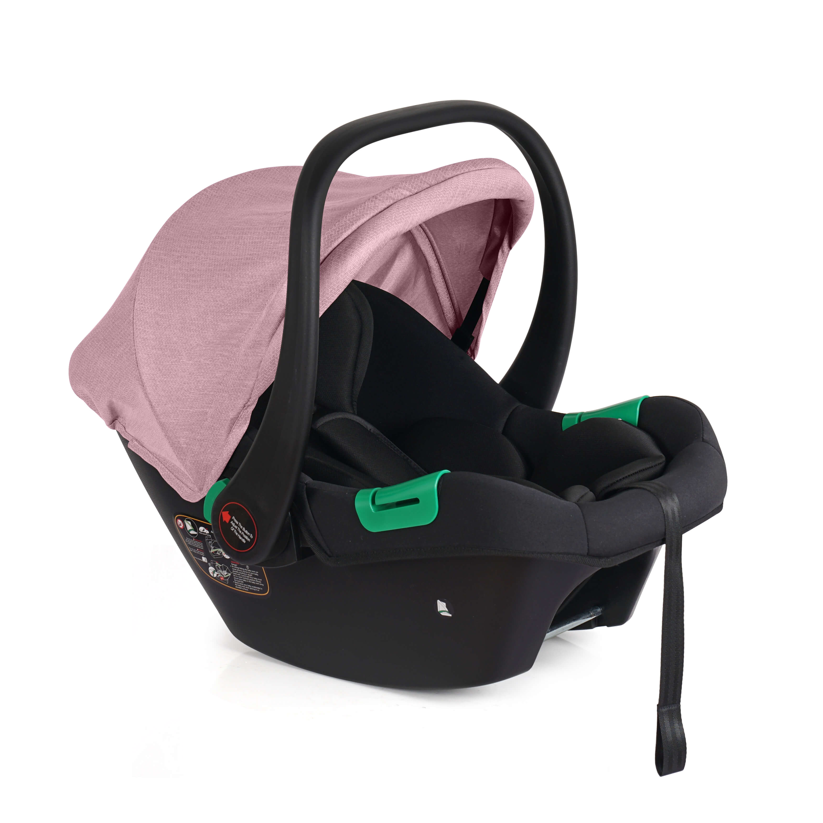 Cruise 3-in-1 Travel System with Car Seat – Blush Rose, Birth to 4 Years
