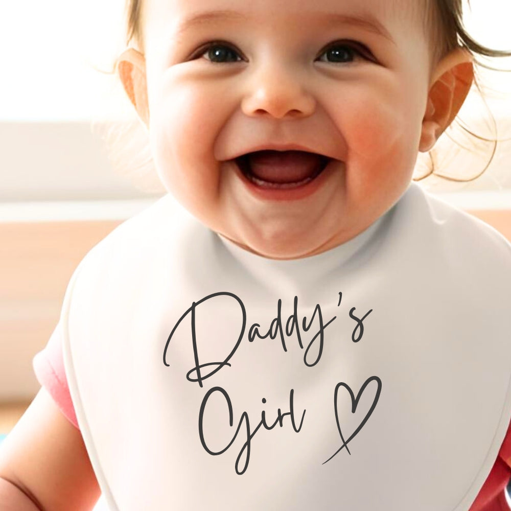 Personalised Daddy's Girl Baby Grow, Vest or Bib