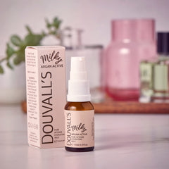Milky Argan Active Moisturiser – Lightweight Hydrating Milk, 15ml or 60ml