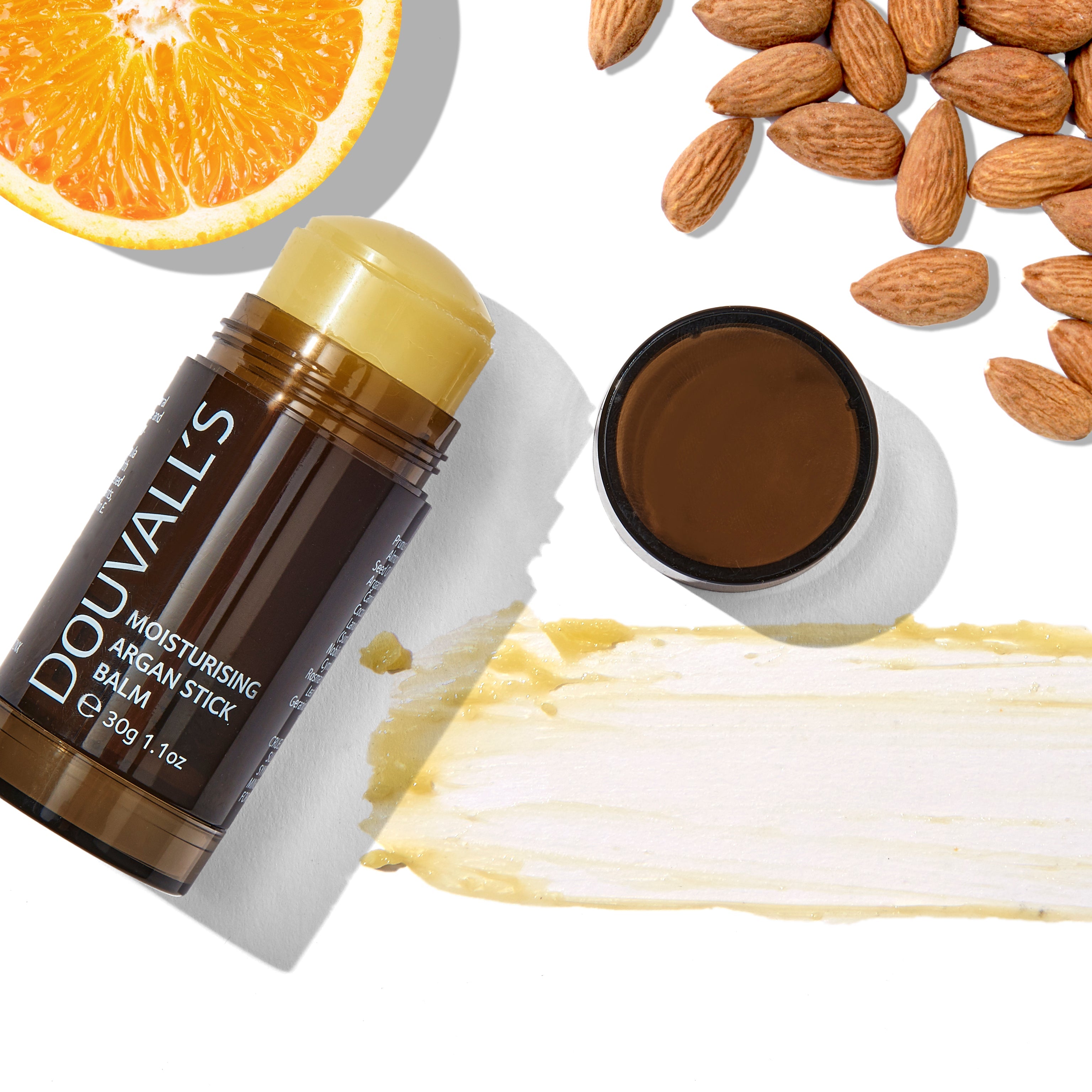 Argan Roll On Multi Balm 30g – Clear Balm for Dry Skin, Two Scents