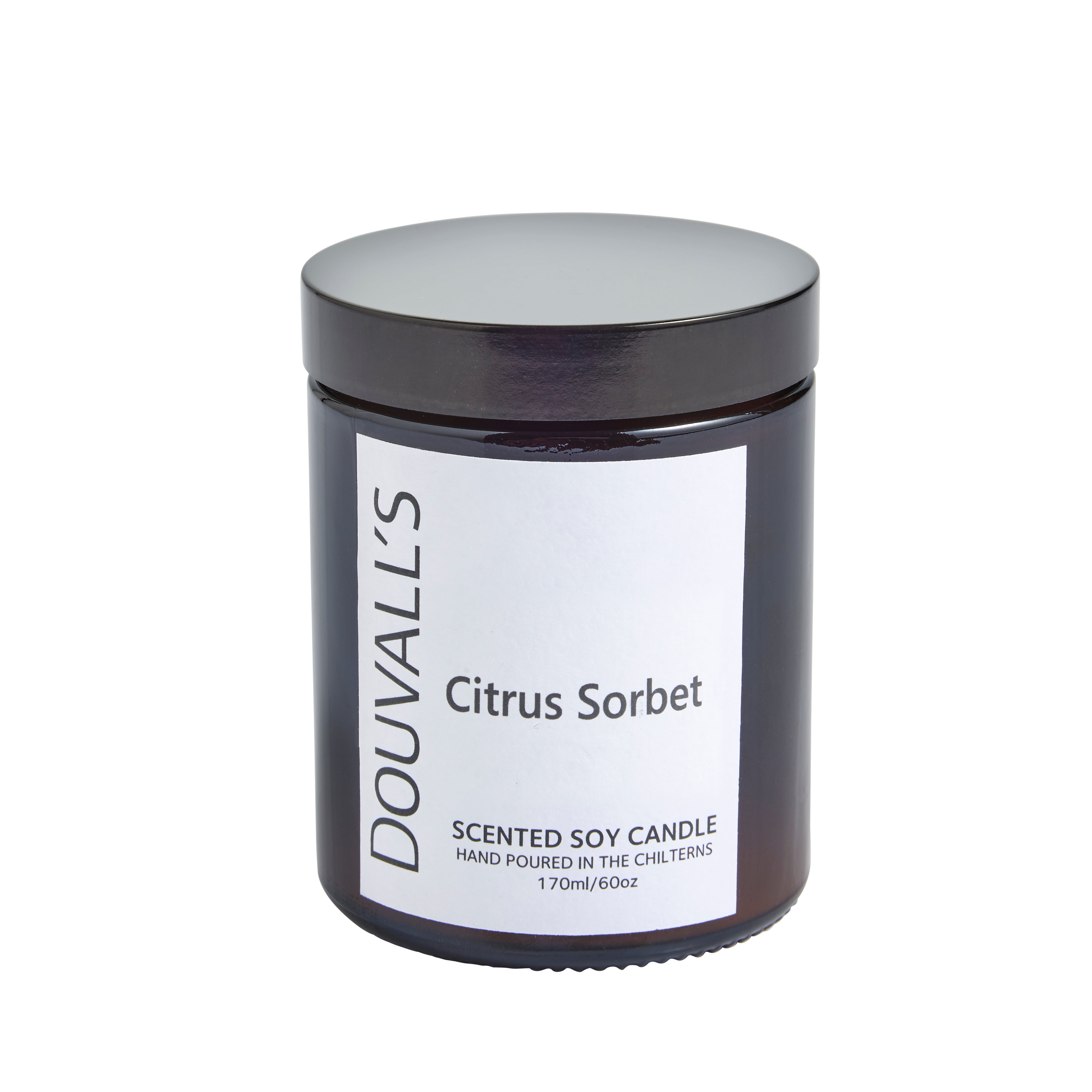 Eco Soy Wax Candle 180g – Hand Poured in England, Five Scents