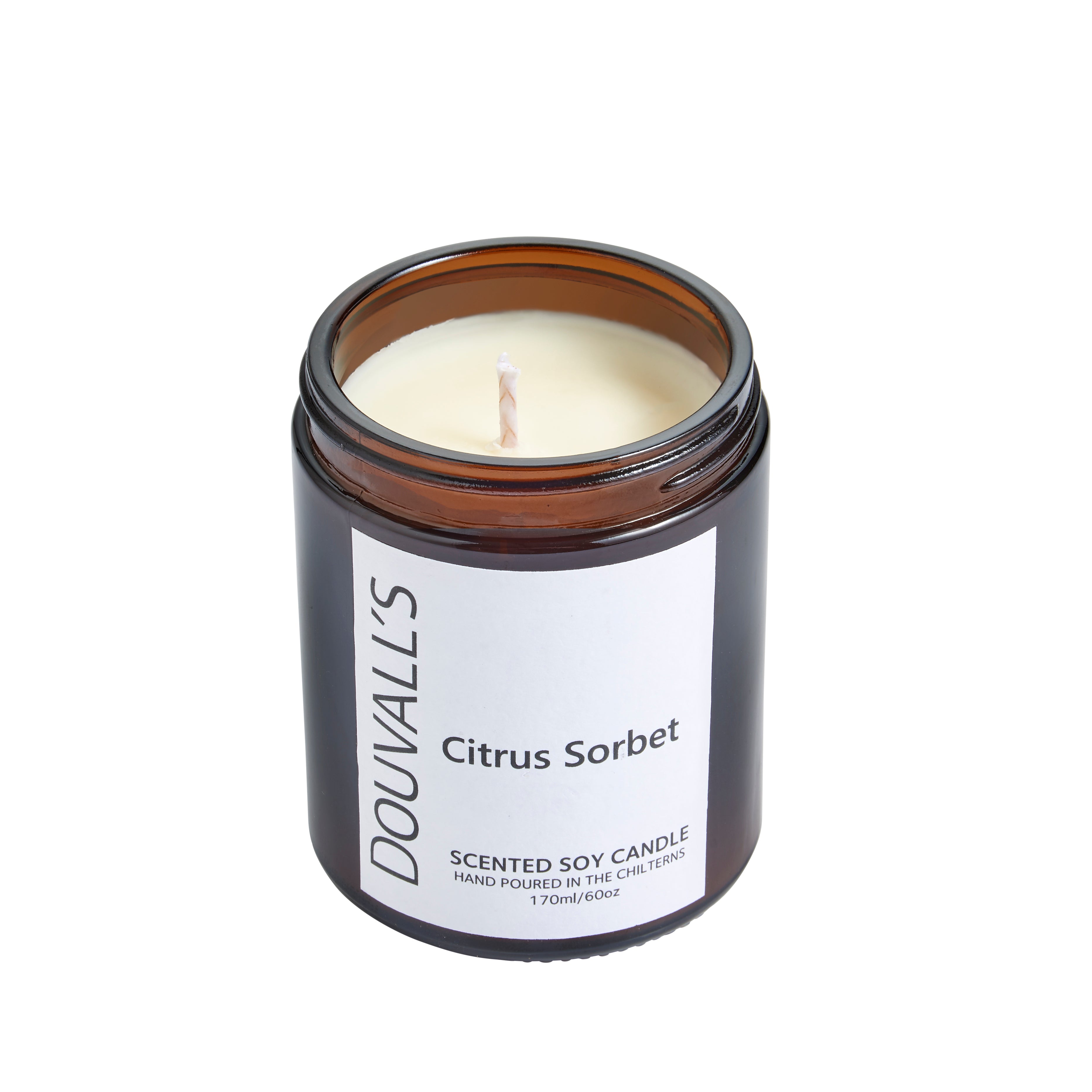 Eco Soy Wax Candle 180g – Hand Poured in England, Five Scents