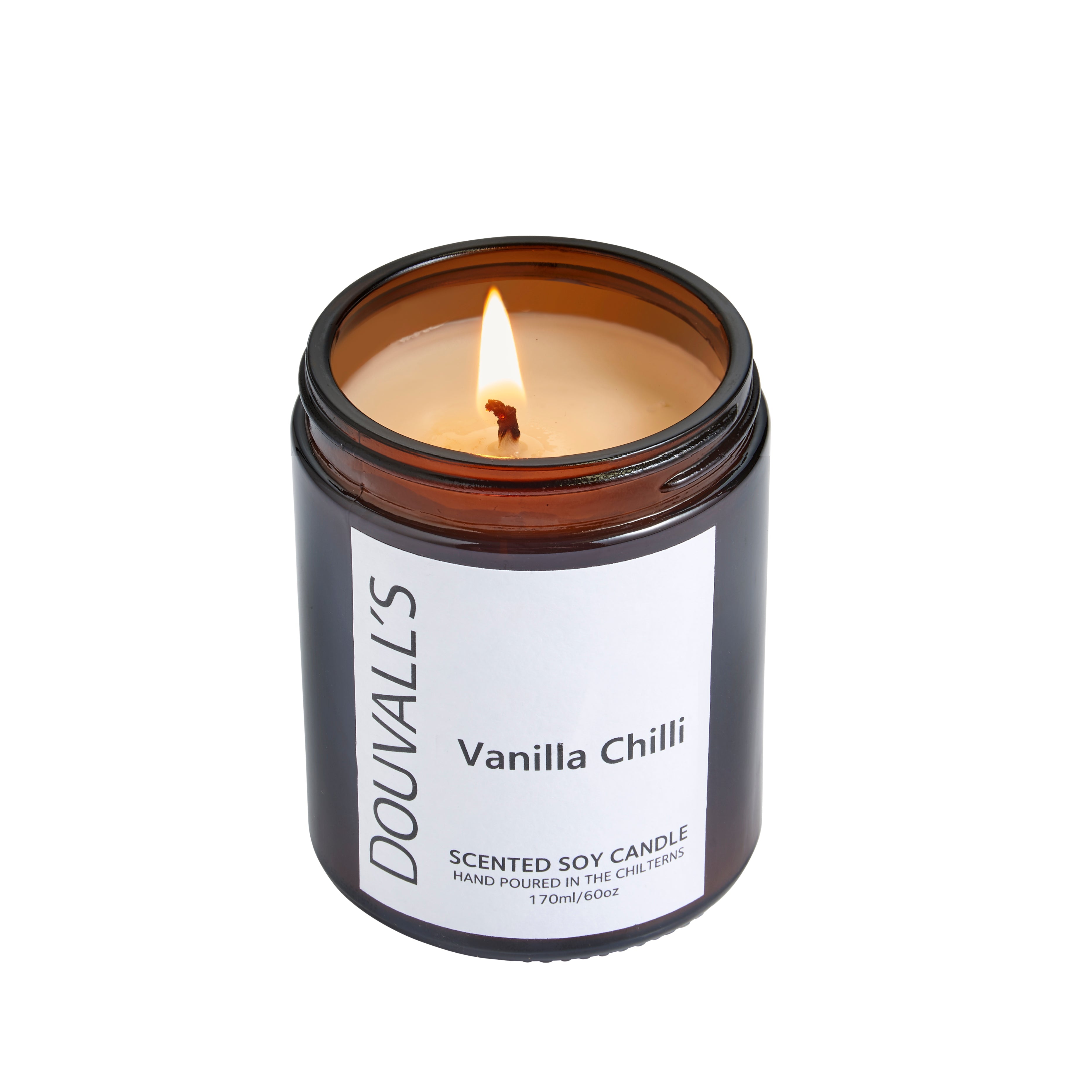 Eco Soy Wax Candle 180g – Hand Poured in England, Five Scents