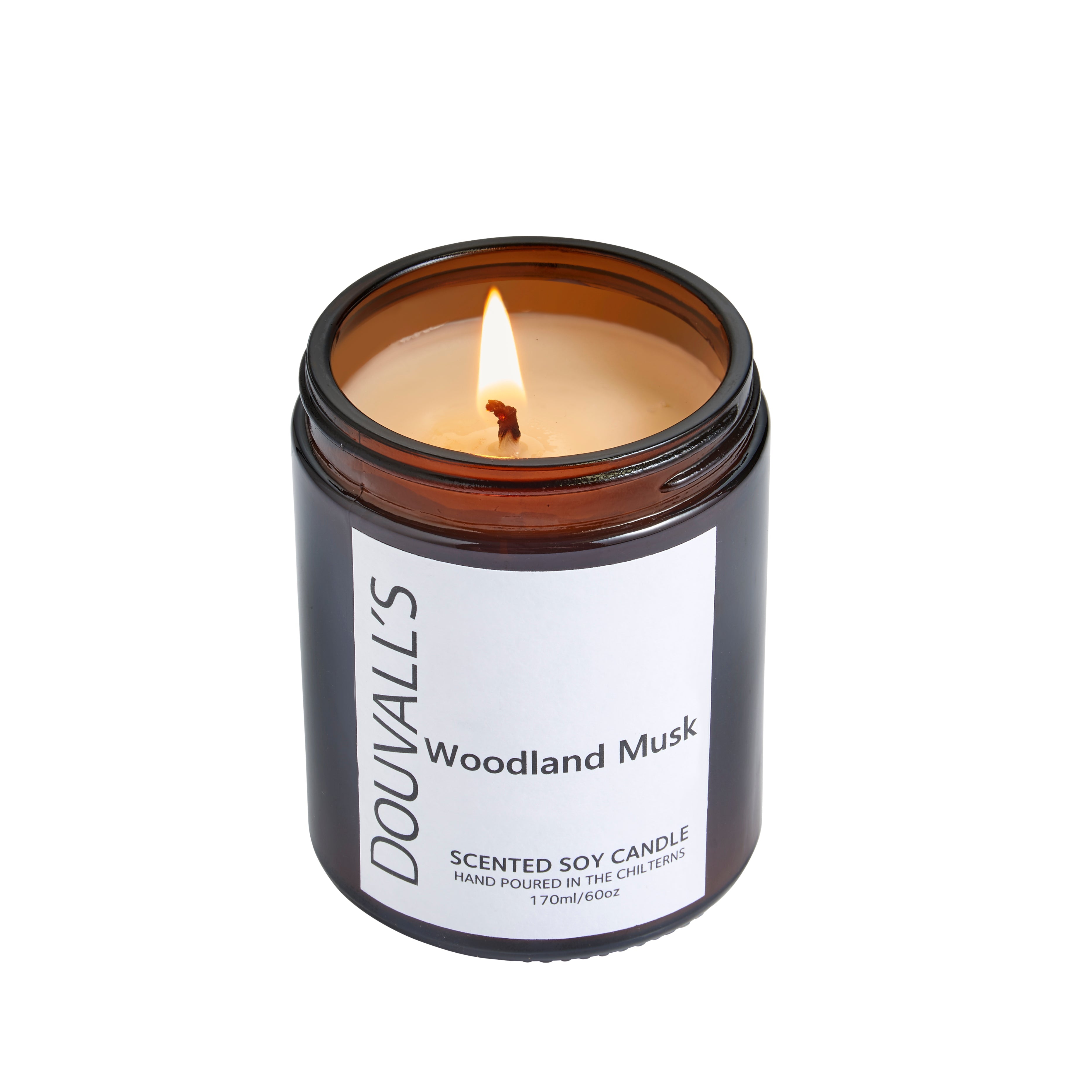 Eco Soy Wax Candle 180g – Hand Poured in England, Five Scents