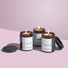 Eco Soy Wax Candle 180g – Hand Poured in England, Five Scents