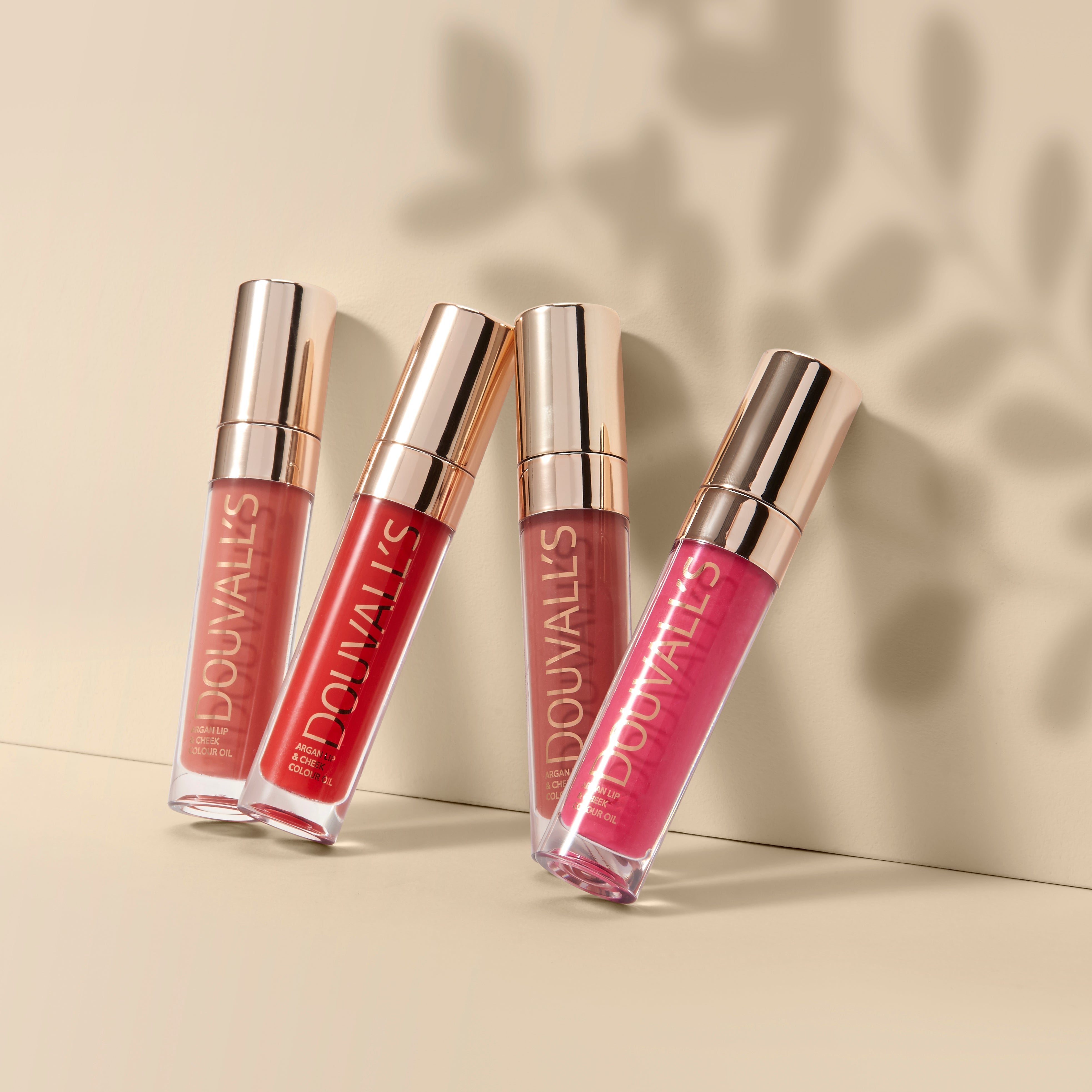 Argan Lip & Cheek Colour Oil – Six Shades, Non-Greasy Tint
