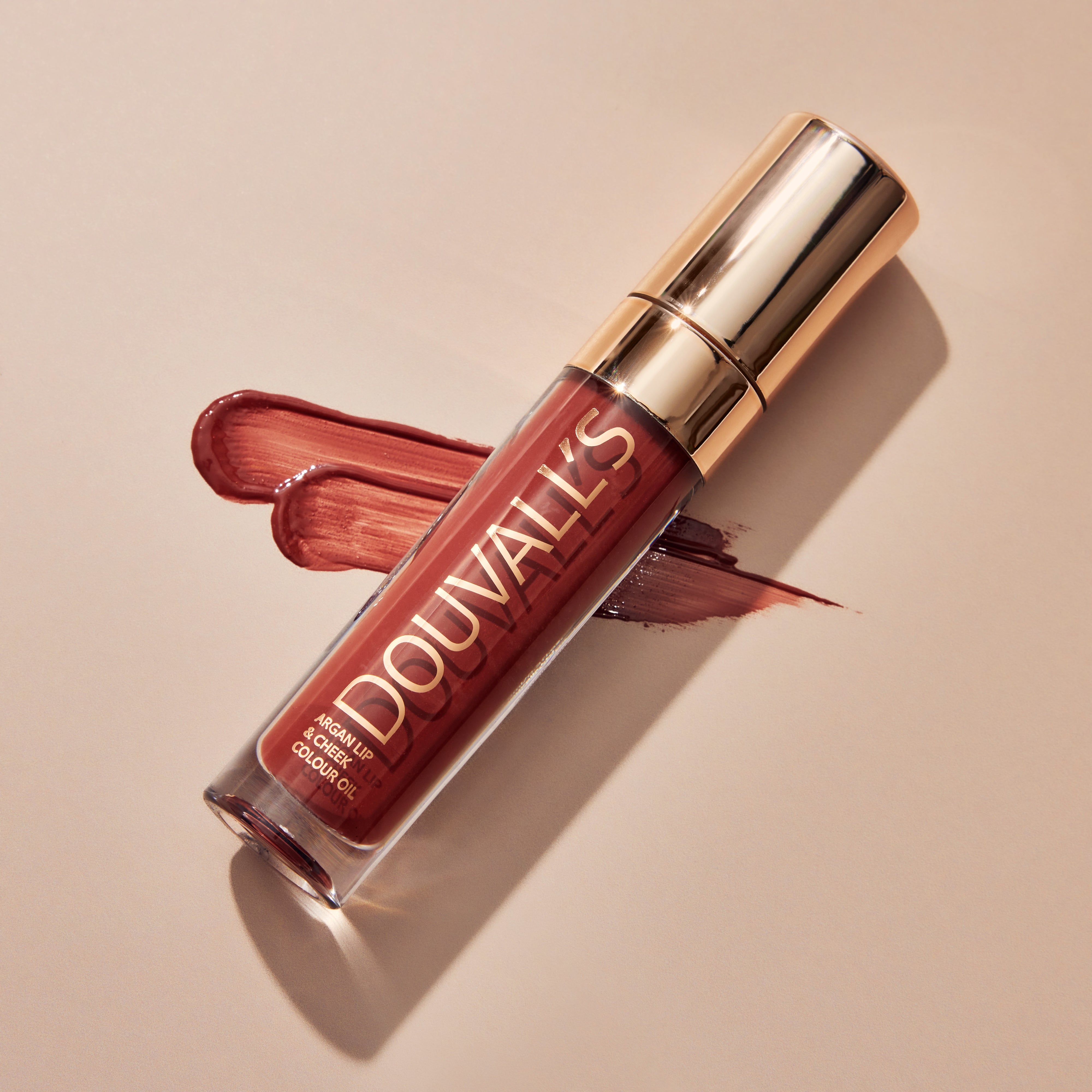 Argan Lip & Cheek Colour Oil – Six Shades, Non-Greasy Tint